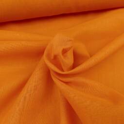 Bio Kattun (Webstoff) - orange  (Überbreite ca. 305cm)