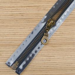 Prym Jackenreißverschluss M5 (Typ 10, Metall, teilbar) - 30cm – Bild 4