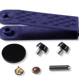 Prym 9mm Nieten (inkl. Werkzeug) - altkupfer/brüniert (403 102) – Bild 3