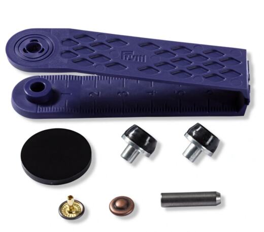 Prym 9mm Nieten (inkl. Werkzeug) - altkupfer/brüniert (403 102)