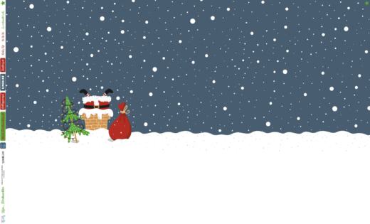 Bio Sommersweat - Tigerlilly - Ups Weihnachten (Rapport: 100cm)