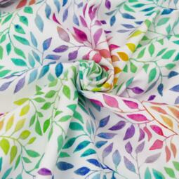Bio Sommersweat - Tigerlilly - Rainbow Leaves – Bild 4