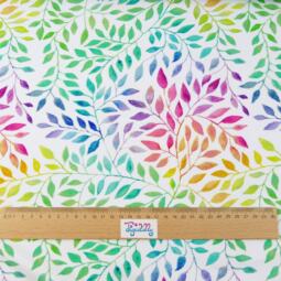 Bio Sommersweat - Tigerlilly - Rainbow Leaves – Bild 3