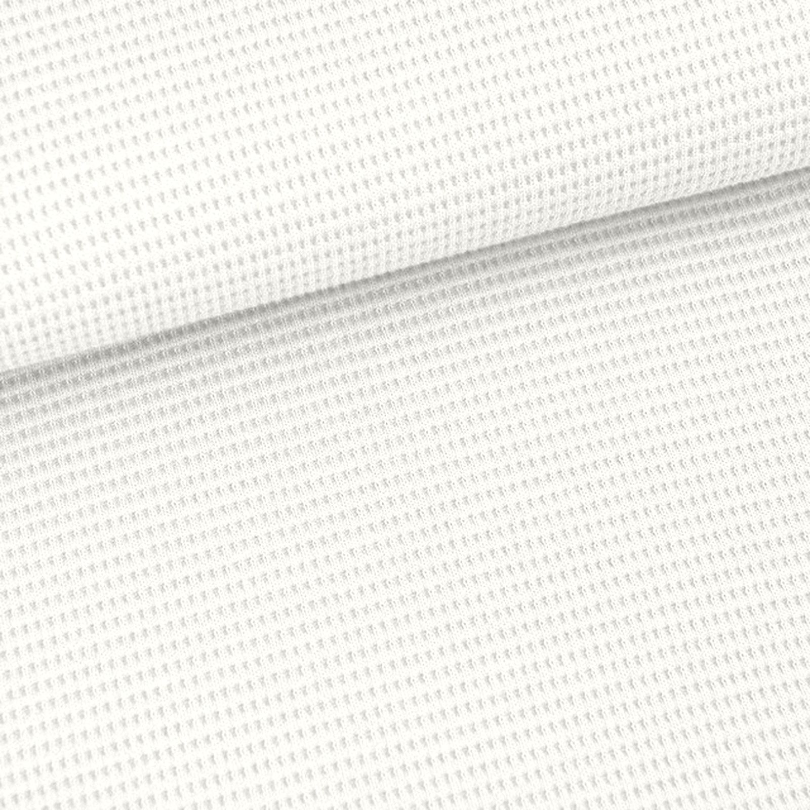 Bio Waffeljacquard - Stoffonkel - off white – Bild 1