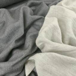 Leichter Bio Wollsweat (kuschelig) - Denimlook schiefer