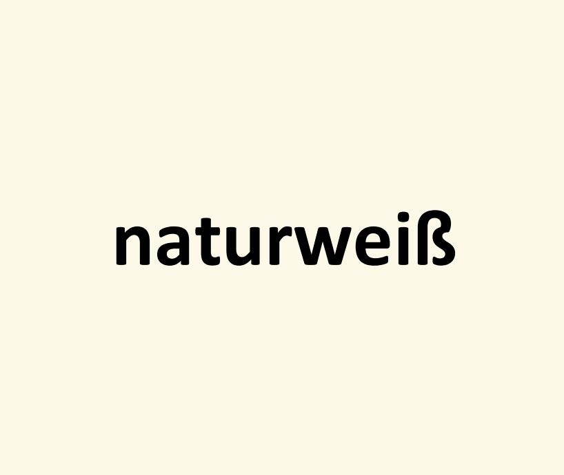 naturweiß