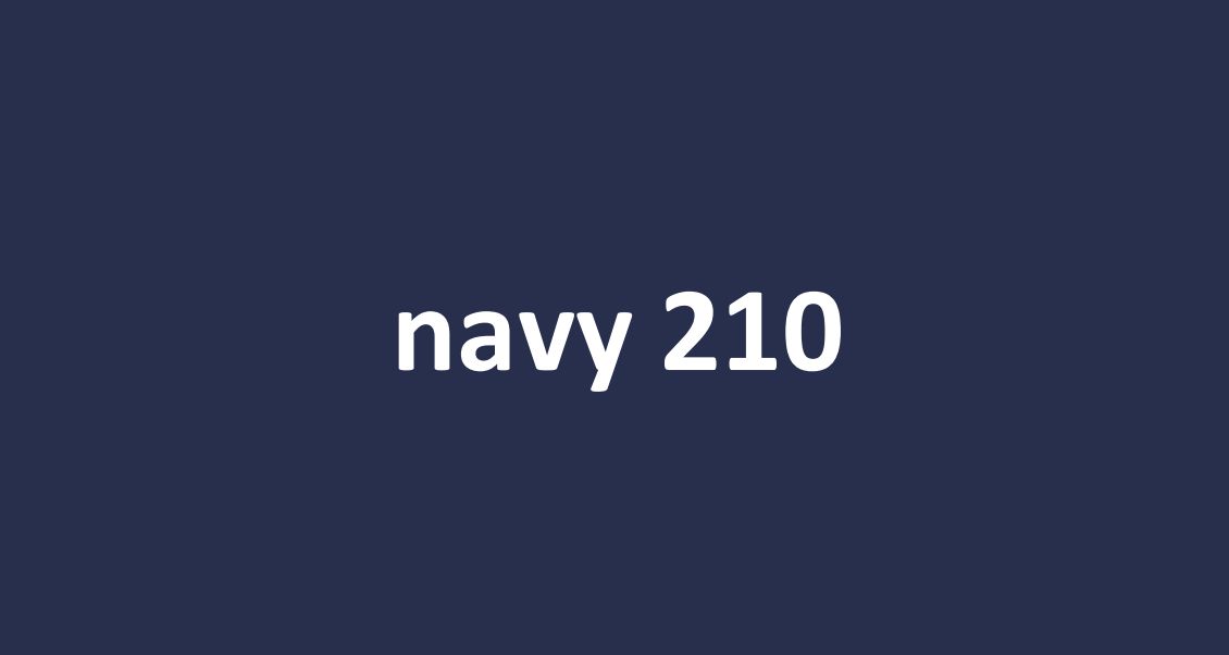 navy 210