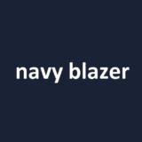 navy blazer