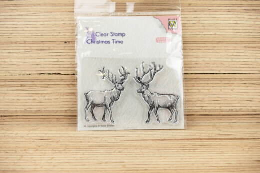 Clear Stamp - Nellie“s Choice - Zwei Rentiere