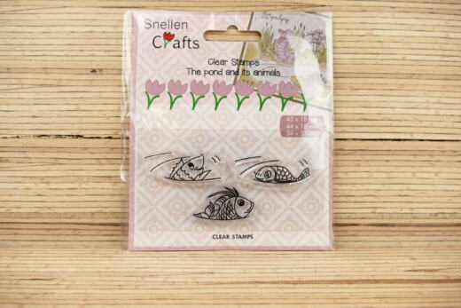 Clear Stamp - Snellen Crafts - Fische (The pond and its animals)