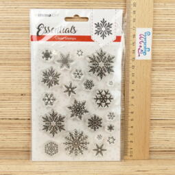 Clear Stamp - Studiolight - Schneeflocken – Bild 2