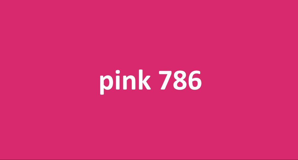 pink 786