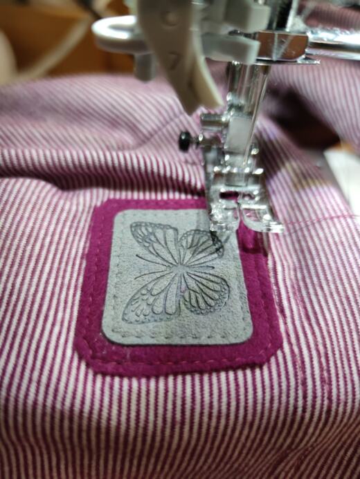 Biojersey - Tigerlilly - Miniminiminiringel berry/weiß