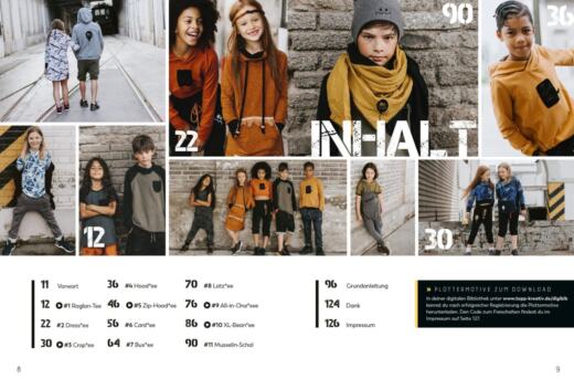 Lässige Styles für Kids Nähen (Größe 128-176)