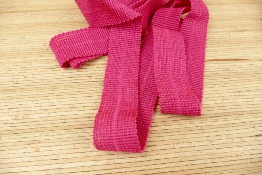 Bio Wolltresse - himbeerpink 5111