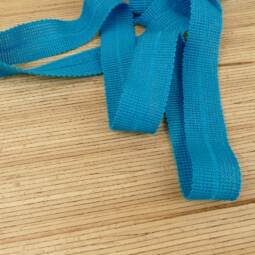 Bio Wolltresse aus 100% Schurwolle - karibikblau 5105