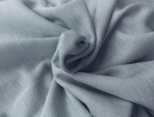 Fühlprobe 28: Wolle/Seide Biojersey uni – Farbauswahl