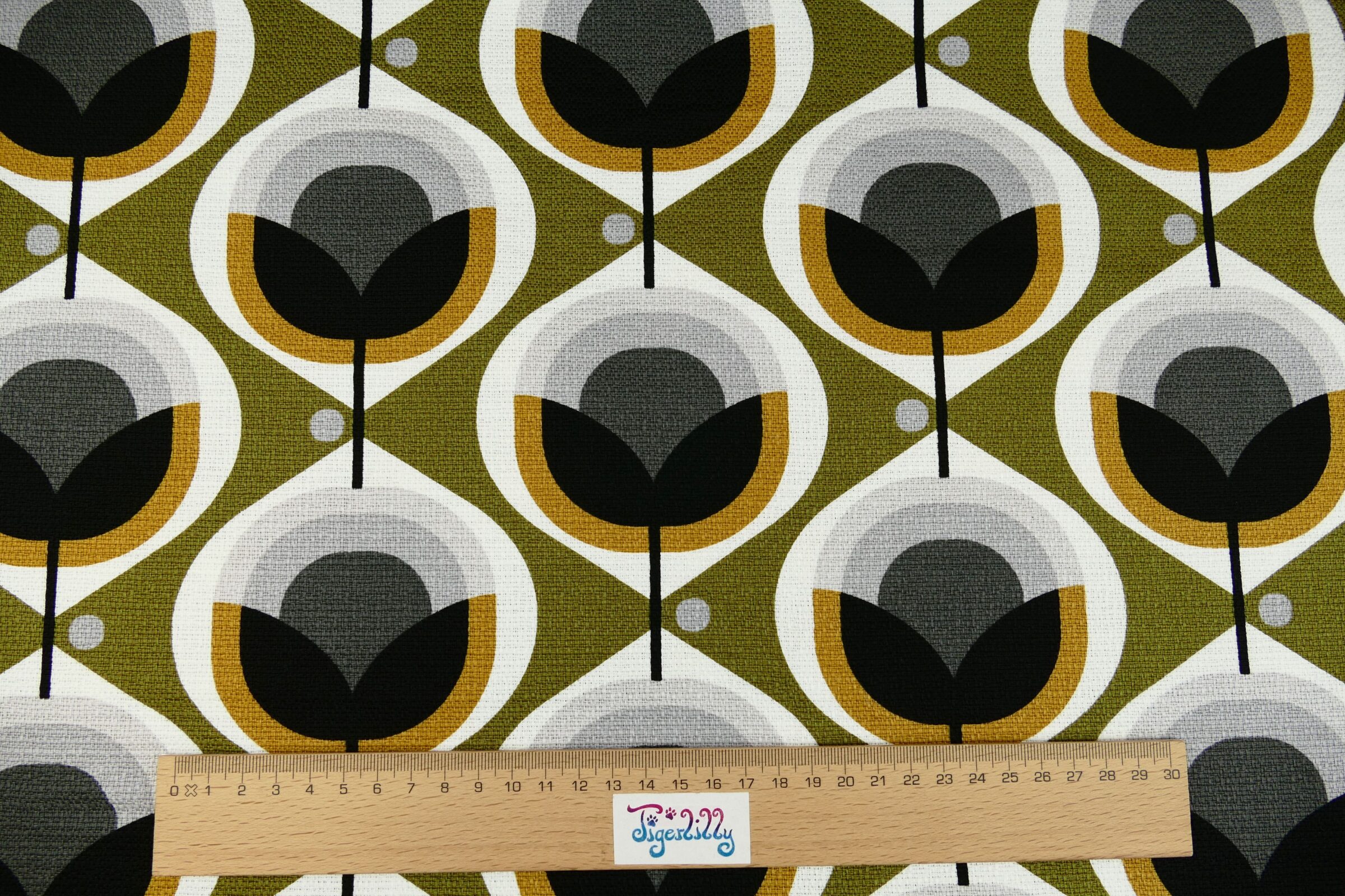 Cloud9 Barkcloth olive 3