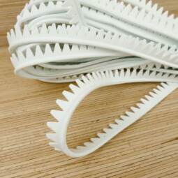 1 Meter Schuhrahmen EVA - weiß
