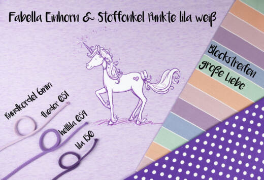 Biojersey - Tigerlilly EP - Fabella Einhorn (Rapport: 80cm)