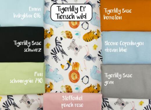 Bio Sommersweat - Tigerlilly EP - Tierisch wild