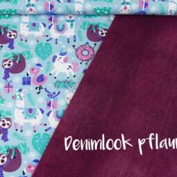 Bio Sommersweat - Tigerlilly EP - Denimlook pflaume – Bild 8