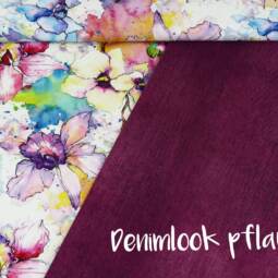 Bio Sommersweat - Tigerlilly EP - Denimlook pflaume – Bild 7