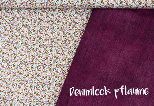 Bio Sommersweat - Tigerlilly EP - Denimlook pflaume
