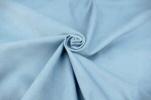 Organic Naya Needlecord - Mind the MAKER - faded blue