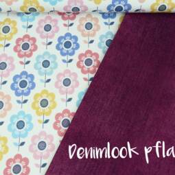 Bio Sommersweat - Tigerlilly EP - Denimlook pflaume – Bild 5