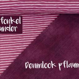 Bio Sommersweat - Tigerlilly EP - Denimlook pflaume – Bild 9