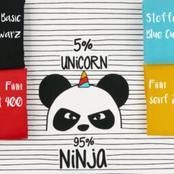 Biojersey - Tigerlilly - Ninja Panda (65cm Rapport) – Bild 2