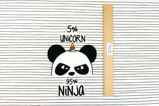 Biojersey - Tigerlilly - Ninja Panda (65cm Rapport)