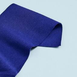 Bio Rippbündchen - Mind The MAKER - cobalt blue