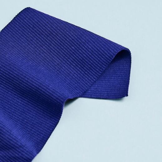 Bio Rippbündchen - Mind The MAKER - cobalt blue