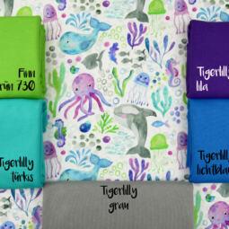 Biojersey - Tigerlilly - Happy Ocean – Bild 3