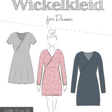 Papierschnittmuster Fadenkäfer - Wickelkleid für Damen