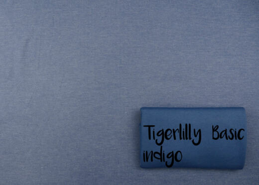 Bio Jeansjersey - Tigerlilly Basic - golden ochre