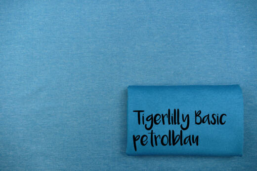 Bio Jeansjersey - Tigerlilly Basic - golden ochre