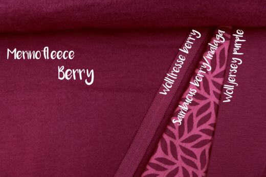 Bio Merinofleece - berry