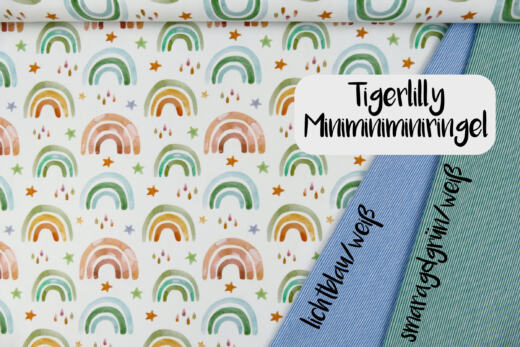 Biojersey - Tigerlilly - Regenbogenwetter