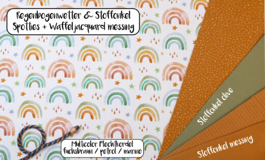 Biojersey - Tigerlilly - Regenbogenwetter