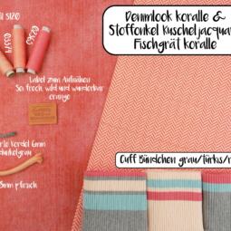 Bio Sommersweat - Tigerlilly - Denimlook koralle – Bild 3