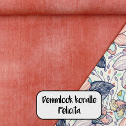 Bio Sommersweat - Tigerlilly - Denimlook koralle – Bild 10