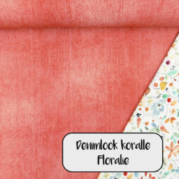 Bio Sommersweat - Tigerlilly - Denimlook koralle – Bild 9