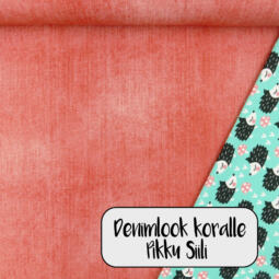 Bio Sommersweat - Tigerlilly - Denimlook koralle – Bild 6