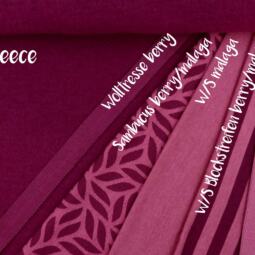 Bio Merinofleece - berry – Bild 2