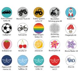 20 Motivkappen Tiger Snaps (2 Motive) – Bild 2