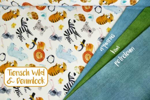 Bio Sommersweat - Tigerlilly EP - Tierisch wild