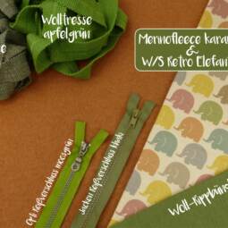 Bio Merinofleece - karamell – Bild 2